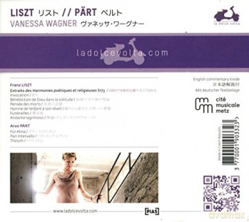 Liszt: Part Vanessa Wagner (digipack) [CD]