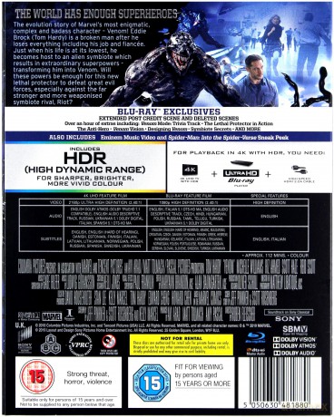 Venom [Blu-Ray 4K]+[Blu-Ray]