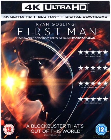 First Man (Pierwszy człowiek) [Blu-Ray 4K]+[Blu-Ray]
