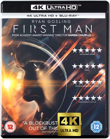 First Man (Pierwszy człowiek) [Blu-Ray 4K]+[Blu-Ray]