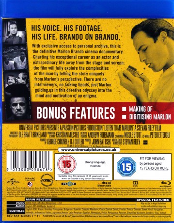 Marlon Brando o Sobie [Blu-Ray]