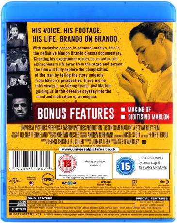 Marlon Brando o Sobie [Blu-Ray]
