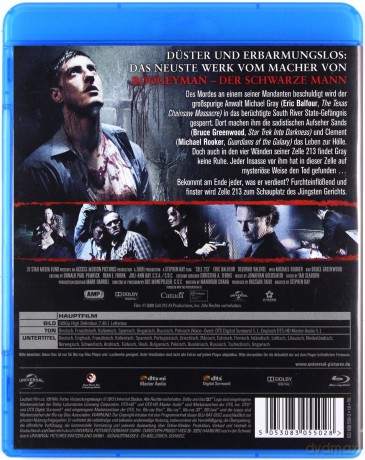 Cell 213 [Blu-Ray]