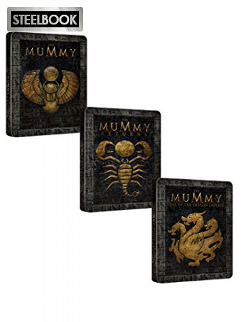 The Mummy Trilogy (steelbook) [3xBlu-Ray]