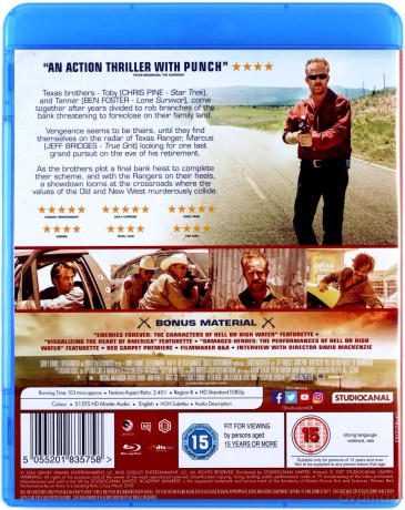 Hell or High Water (Aż do Piekła) [Blu-Ray]