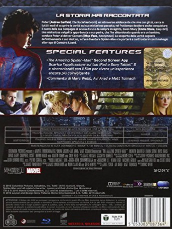 The Amazing Spider-Man (Niesamowity Spider-Man) (steelbook) [Blu-Ray]