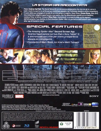 The Amazing Spider-Man (Niesamowity Spider-Man) (steelbook) [Blu-Ray]