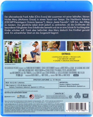 Gifted (Obdarowani) [Blu-Ray]