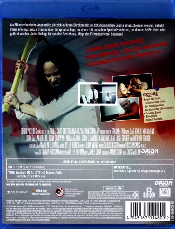 The Belko Experiment [Blu-Ray]