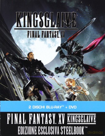 Final Fantasy XV: Gwardia Królewska (steelbook) [Blu-Ray]+[DVD]