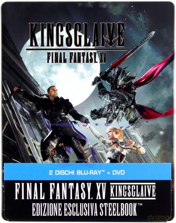 Final Fantasy XV: Gwardia Królewska (steelbook) [Blu-Ray]+[DVD]