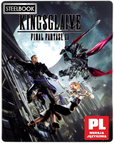 Final Fantasy XV: Gwardia Królewska (steelbook) [Blu-Ray]+[DVD]