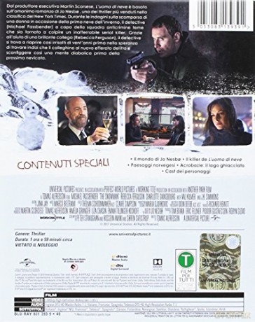 The Snowman (Pierwszy śnieg) (steelbook) [Blu-Ray]