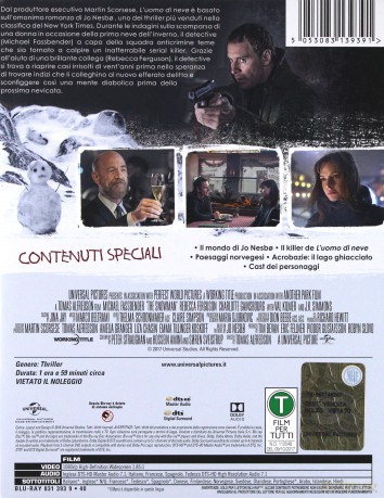The Snowman (Pierwszy śnieg) (steelbook) [Blu-Ray]