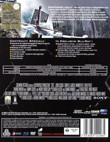 2012 (steelbook) [Blu-Ray]