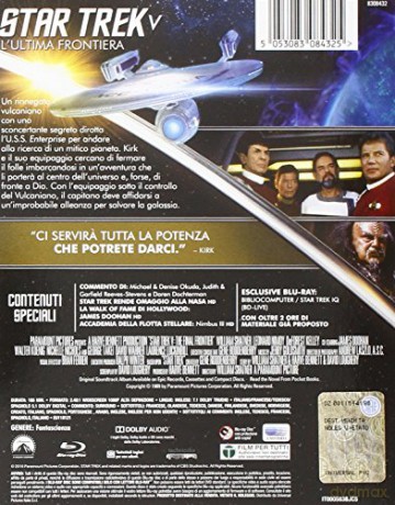 Star Trek V: The Final Frontier (Star Trek V: Ostateczna granica) (steelbook) [Blu-Ray]
