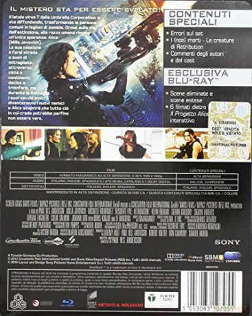 Resident Evil: Retribution (Resident Evil: Retrybucja) (steelbook) [Blu-Ray]