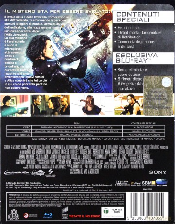 Resident Evil: Retribution (Resident Evil: Retrybucja) (steelbook) [Blu-Ray]