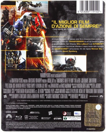 Transformers 3 (steelbook) [Blu-Ray]