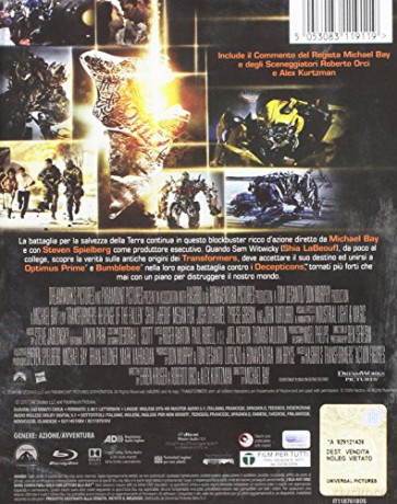 Transformers 2 (Transformers: Zemsta upadłych) (steelbook) [Blu-Ray]