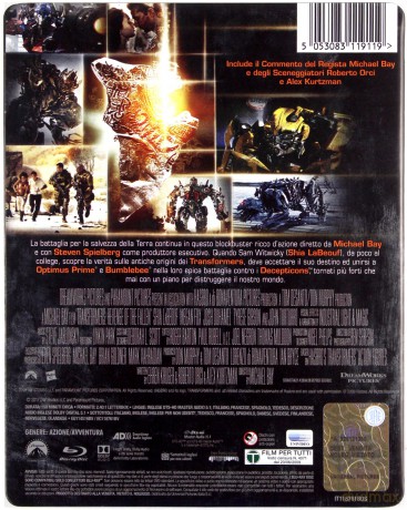 Transformers 2 (Transformers: Zemsta upadłych) (steelbook) [Blu-Ray]