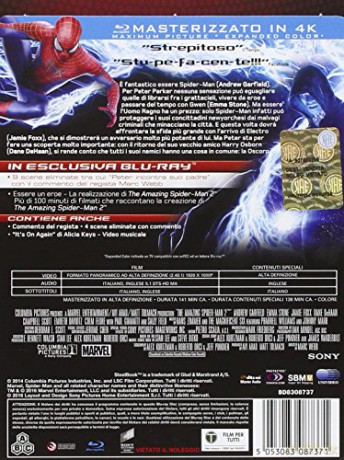 The Amazing Spider-Man 2 (Niesamowity Spider-Man 2) (steelbook) [Blu-Ray]