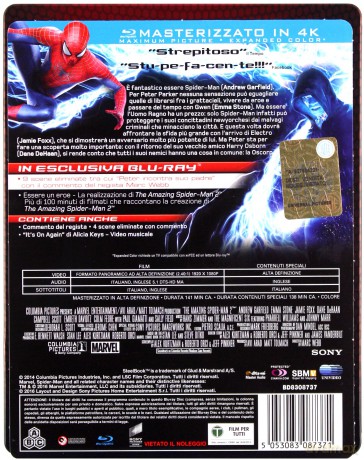 The Amazing Spider-Man 2 (Niesamowity Spider-Man 2) (steelbook) [Blu-Ray]