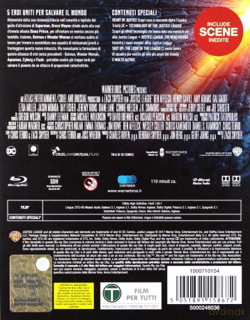 Liga Sprawiedliwości (steelbook) [Blu-Ray]