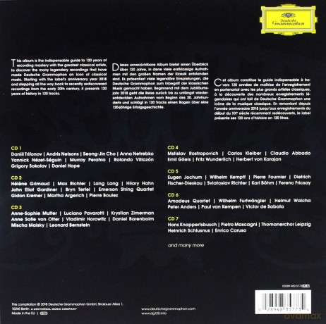 120 Years Of Dg 120 Legendary Tracks [7CD]