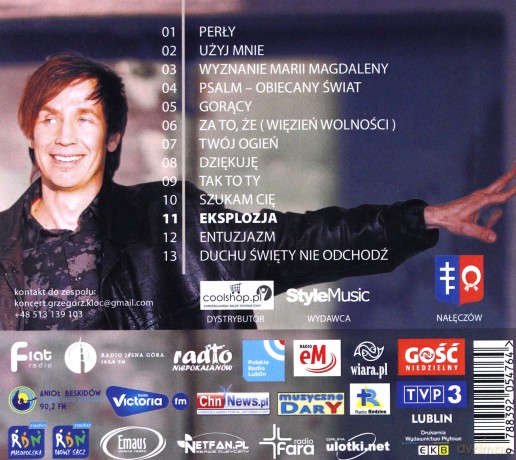 Grzegorz Kloc: Eksplozja/Idę Po Wodzie [2CD]+[DVD]