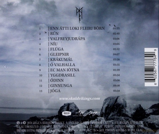 Skald: Vikings Chant [CD]