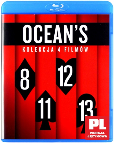 Ocean's Kolekcja 4 Filmów [4xBlu-Ray]
