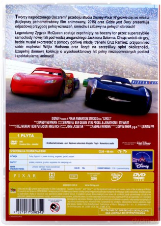 Auta 3 (Disney) [DVD]