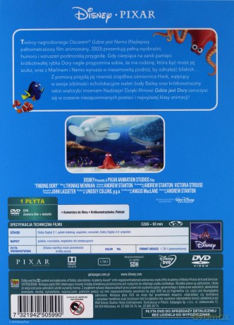 Gdzie jest Dory? (Disney) [DVD]