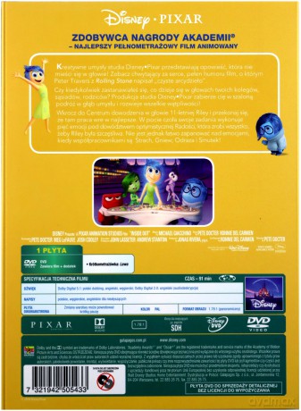 W głowie się nie mieści (Disney) [DVD]