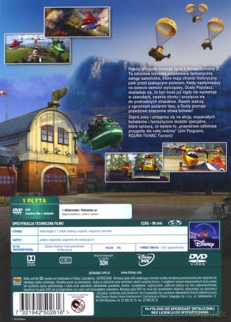 Samoloty 2 (Disney) [DVD]