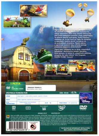 Samoloty 2 (Disney) [DVD]