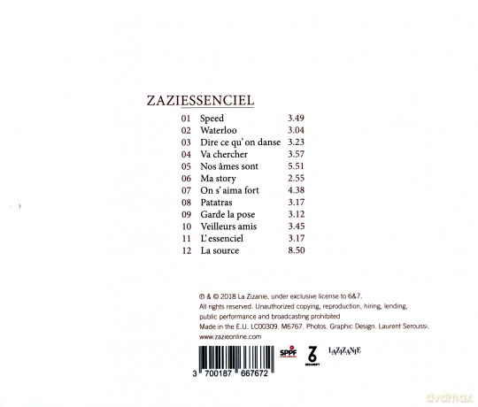 Zazie: Essenciel [CD]