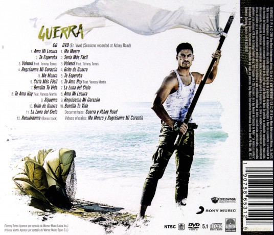 Carlos Rivera: Guerra [CD]