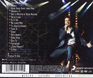 Carlos Rivera: Yo Vivo. En Vivo [CD]