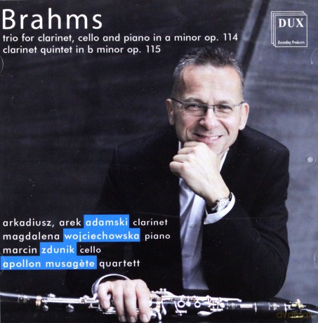 Brahms. Clarinet Works. Adamski [CD]