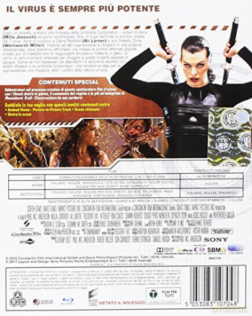 Resident Evil: Afterlife (steelbook) [Blu-Ray]