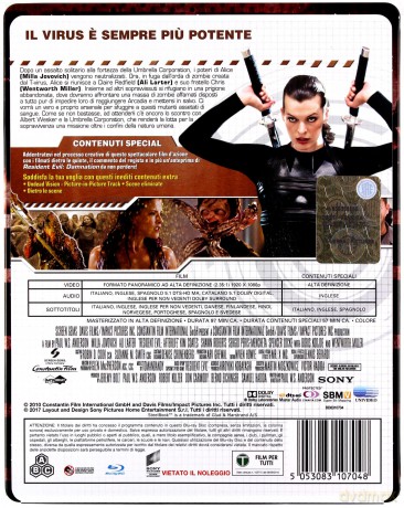 Resident Evil: Afterlife (steelbook) [Blu-Ray]
