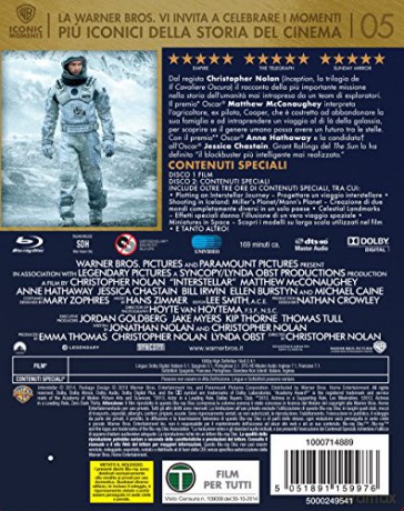 Interstellar (steelbook) [Blu-Ray]