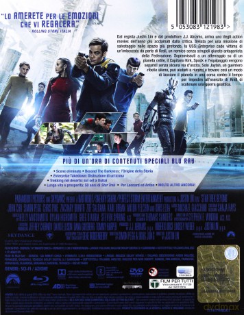 Star Trek Beyond (Star Trek: W nieznane) (steelbook) [Blu-Ray]+[DVD]