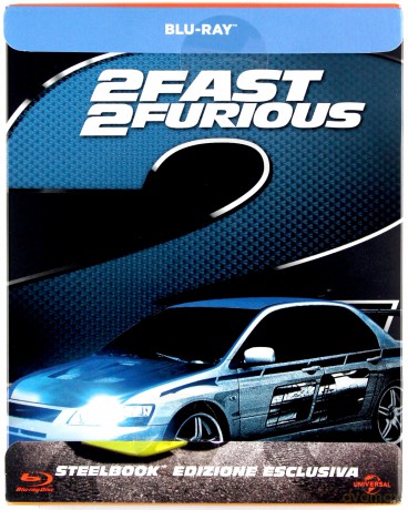 2 Fast 2 Furious (Za szybcy, za wściekli) (steelbook) [Blu-Ray]