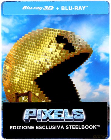 Pixels (Piksele) (steelbook) [Blu-Ray 3D]+[Blu-Ray]
