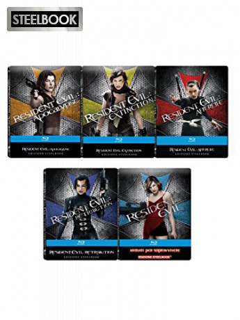 Resident Evil Collection (steelbook) [5xBlu-Ray]