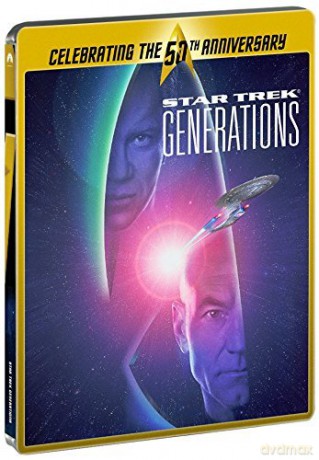Star Trek: Generations (Star Trek VII: Pokolenia) (steelbook) [Blu-Ray]