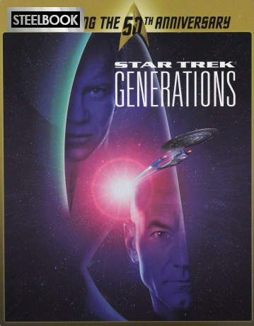 Star Trek: Generations (Star Trek VII: Pokolenia) (steelbook) [Blu-Ray]